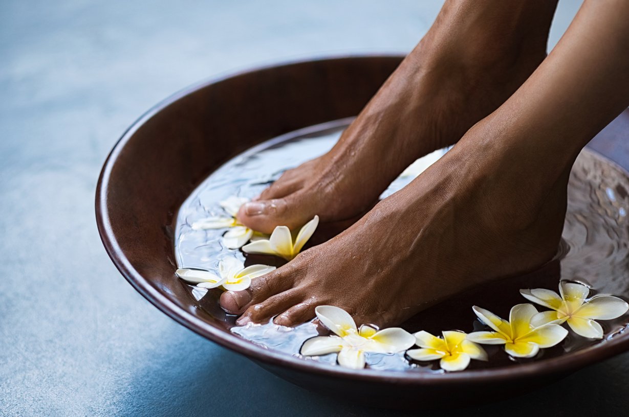 Pedicure at Luxury Spa